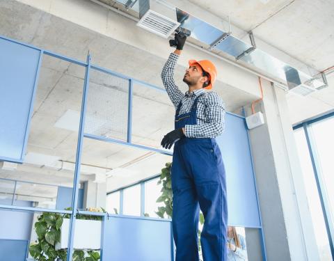 Ductwork stock photo